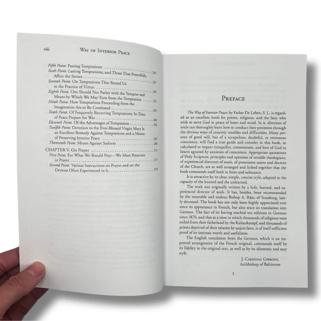 The Way of Interior Peace – A Guide to Spiritual Growth and Tranquillity