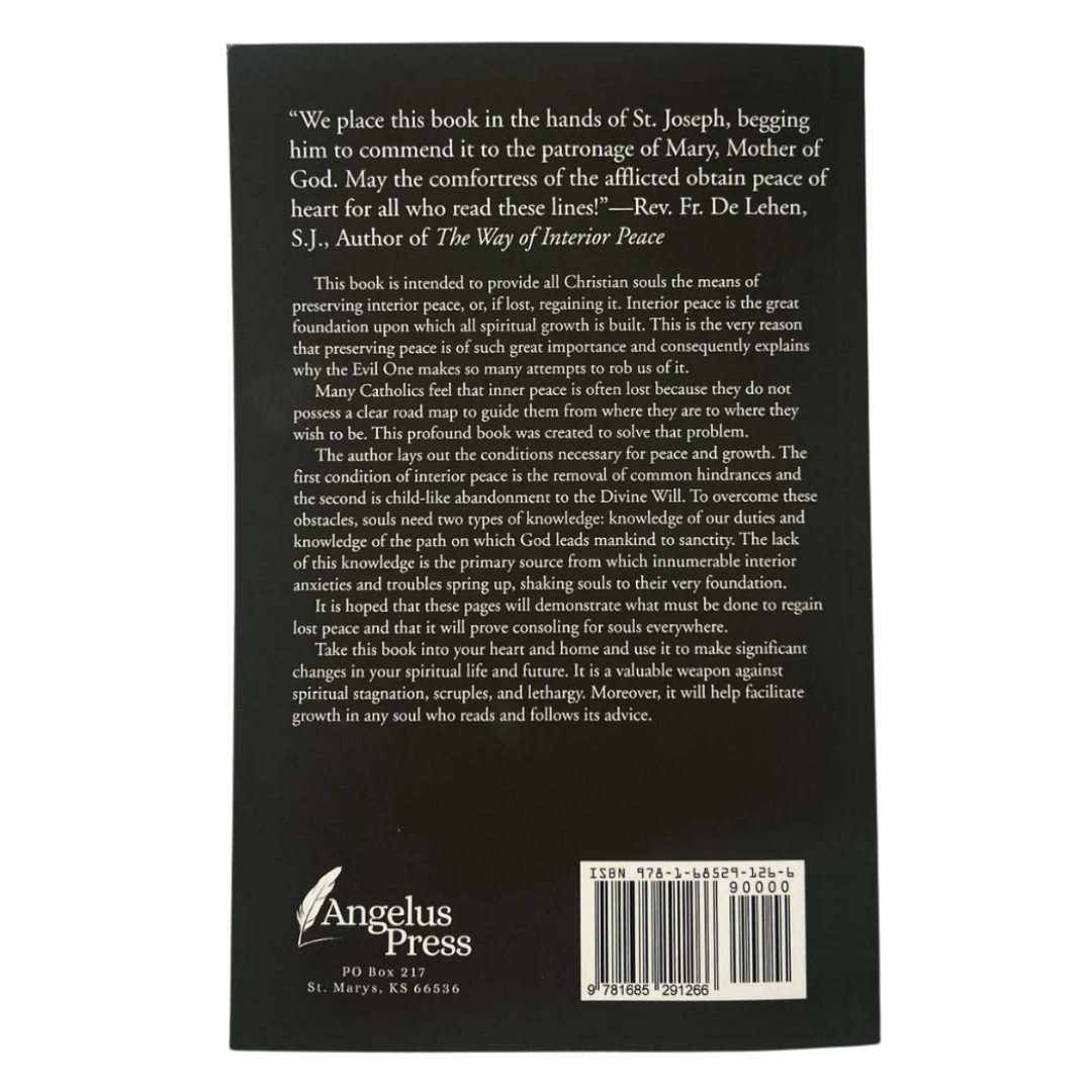 The Way of Interior Peace – A Guide to Spiritual Growth and Tranquillity