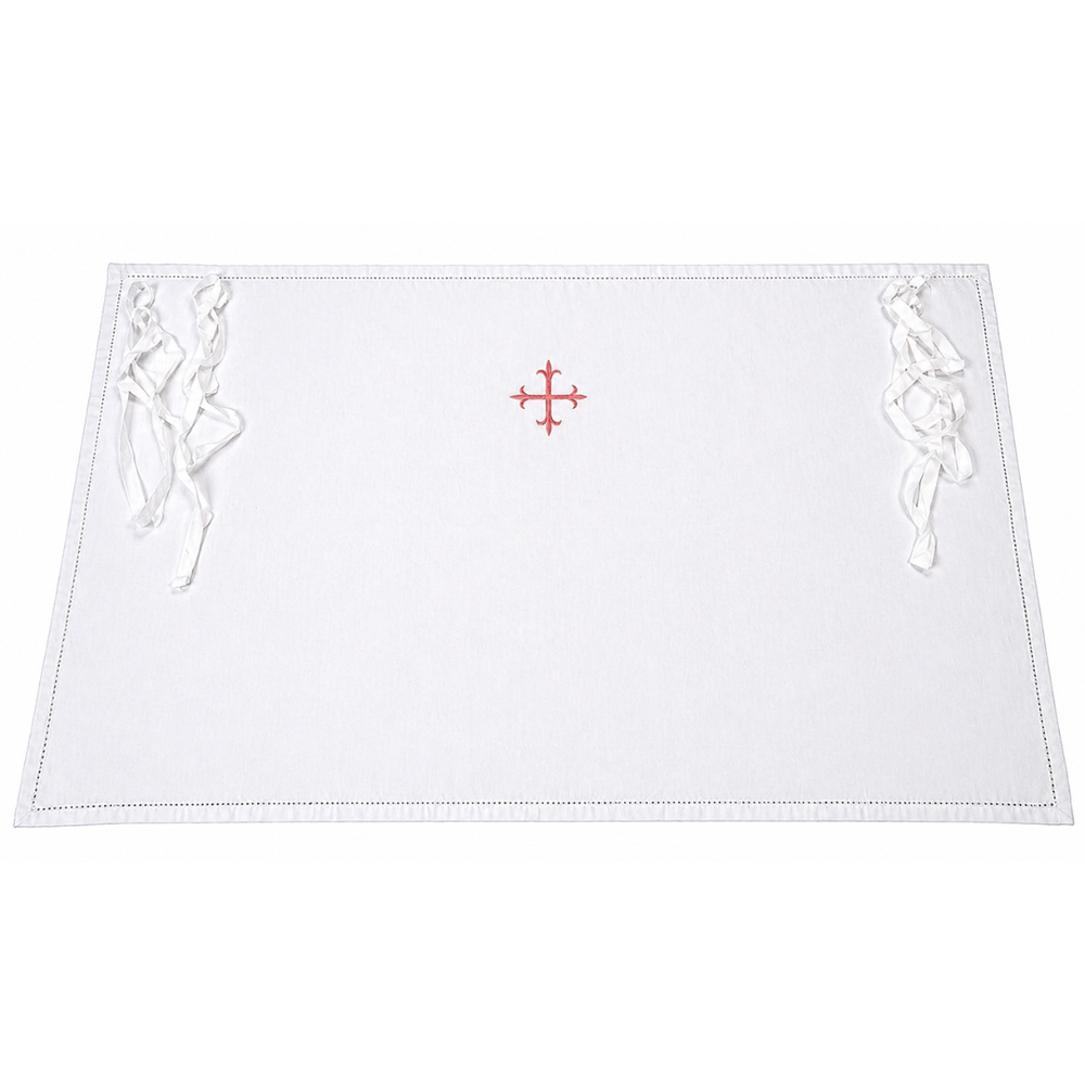 Rectangle wrap Amice with ties (2 Colors available)