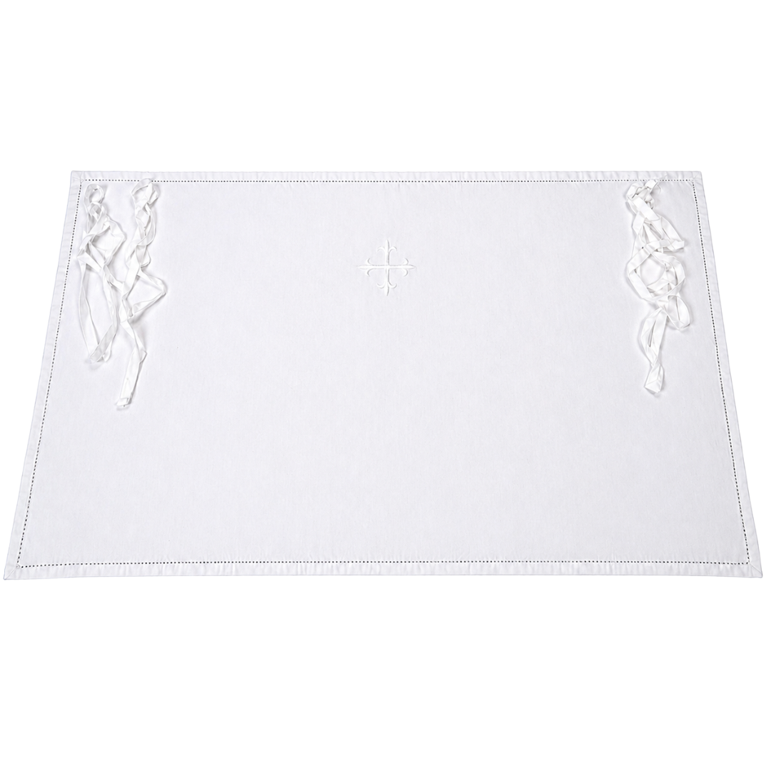 Rectangle wrap Amice with ties (2 Colors available)
