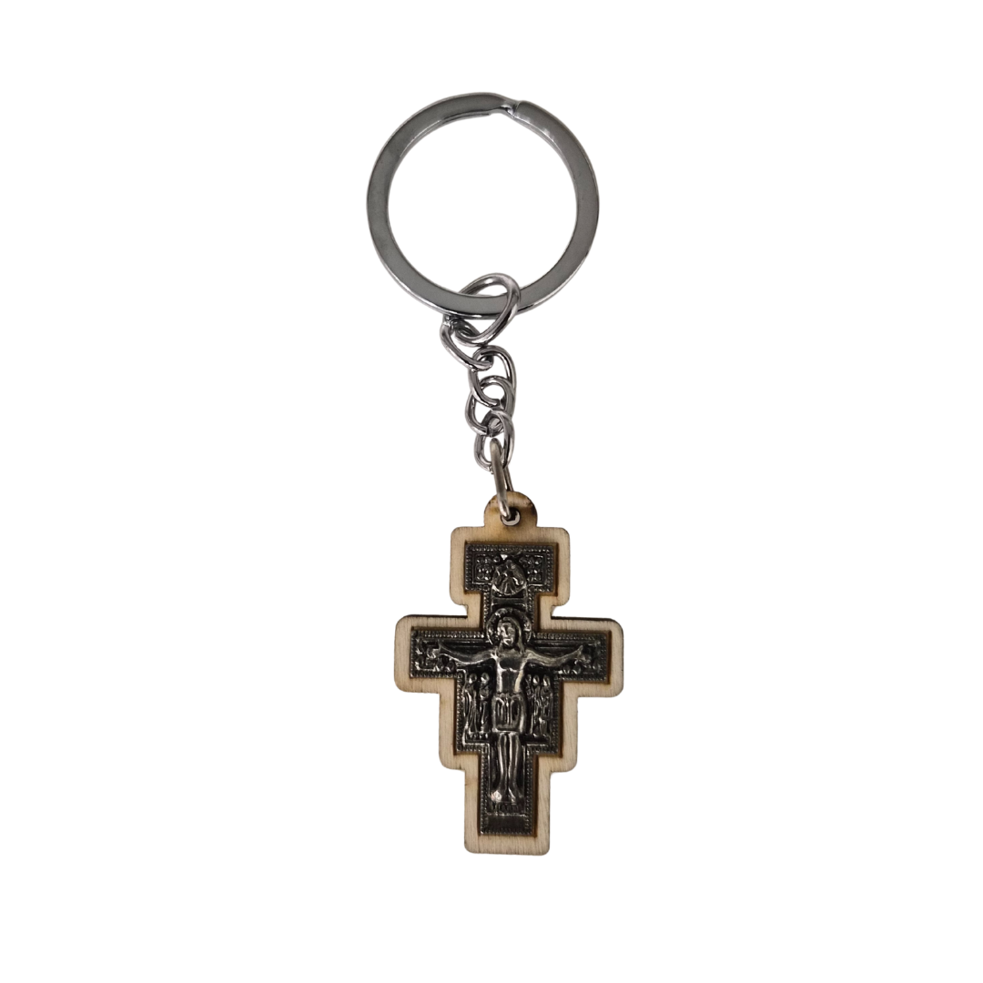 St. Francis Cross Keyring