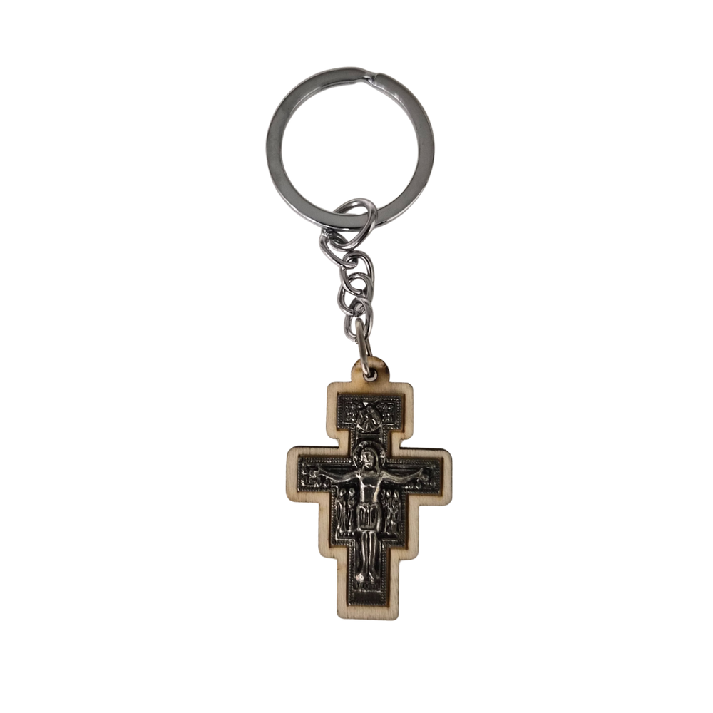 St. Francis Cross Keyring
