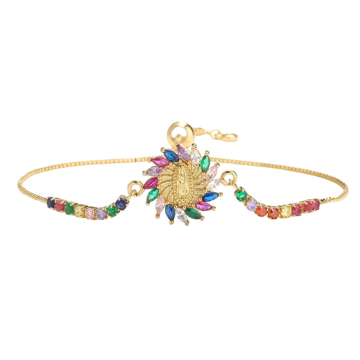 Our Lady of Guadalupe Sunburst Bracelet