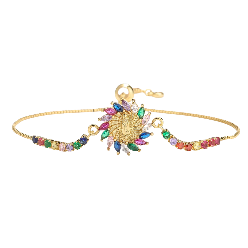 Our Lady of Guadalupe Sunburst Bracelet