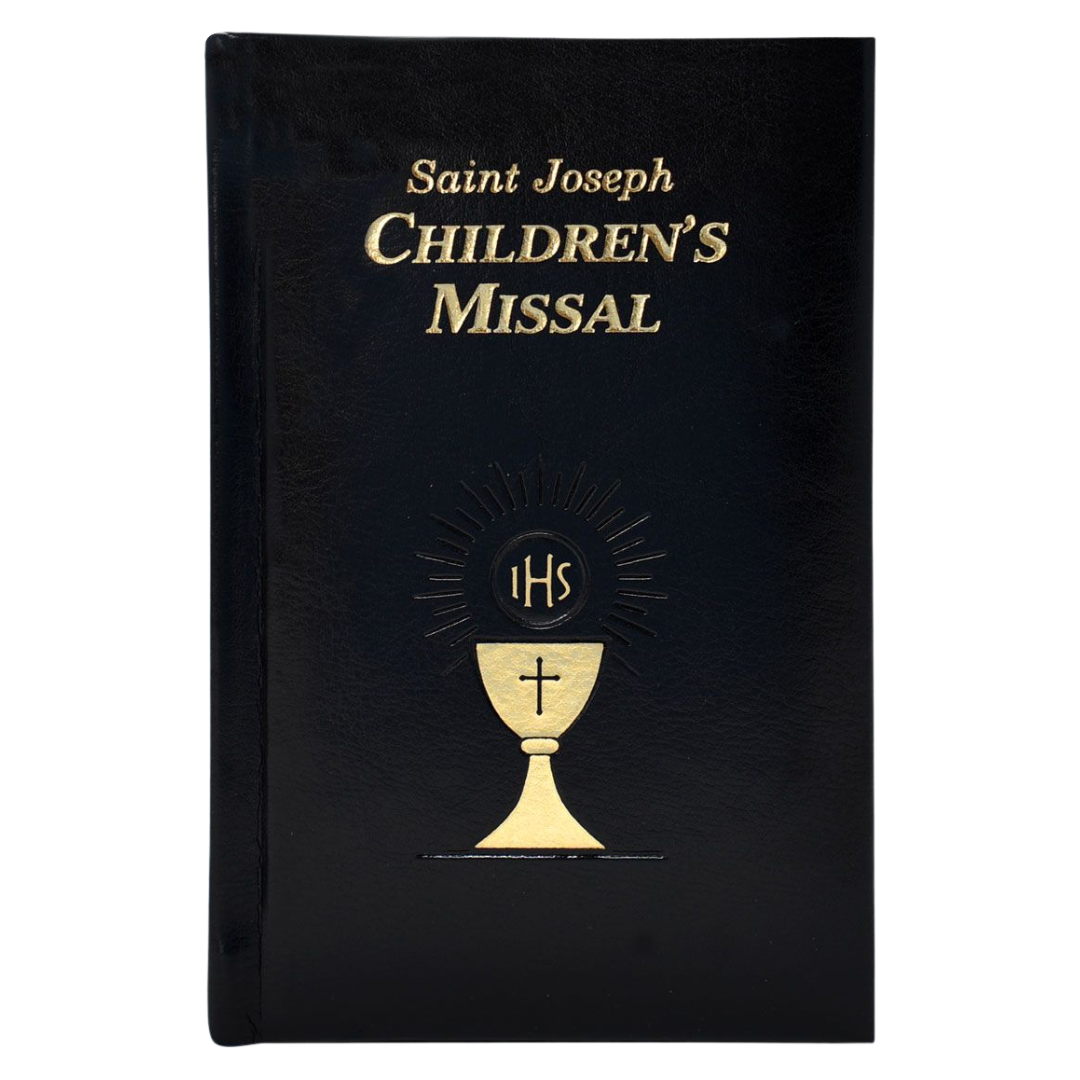 Saint Joseph Children's Missal Black: Dura-Lux 806/19B