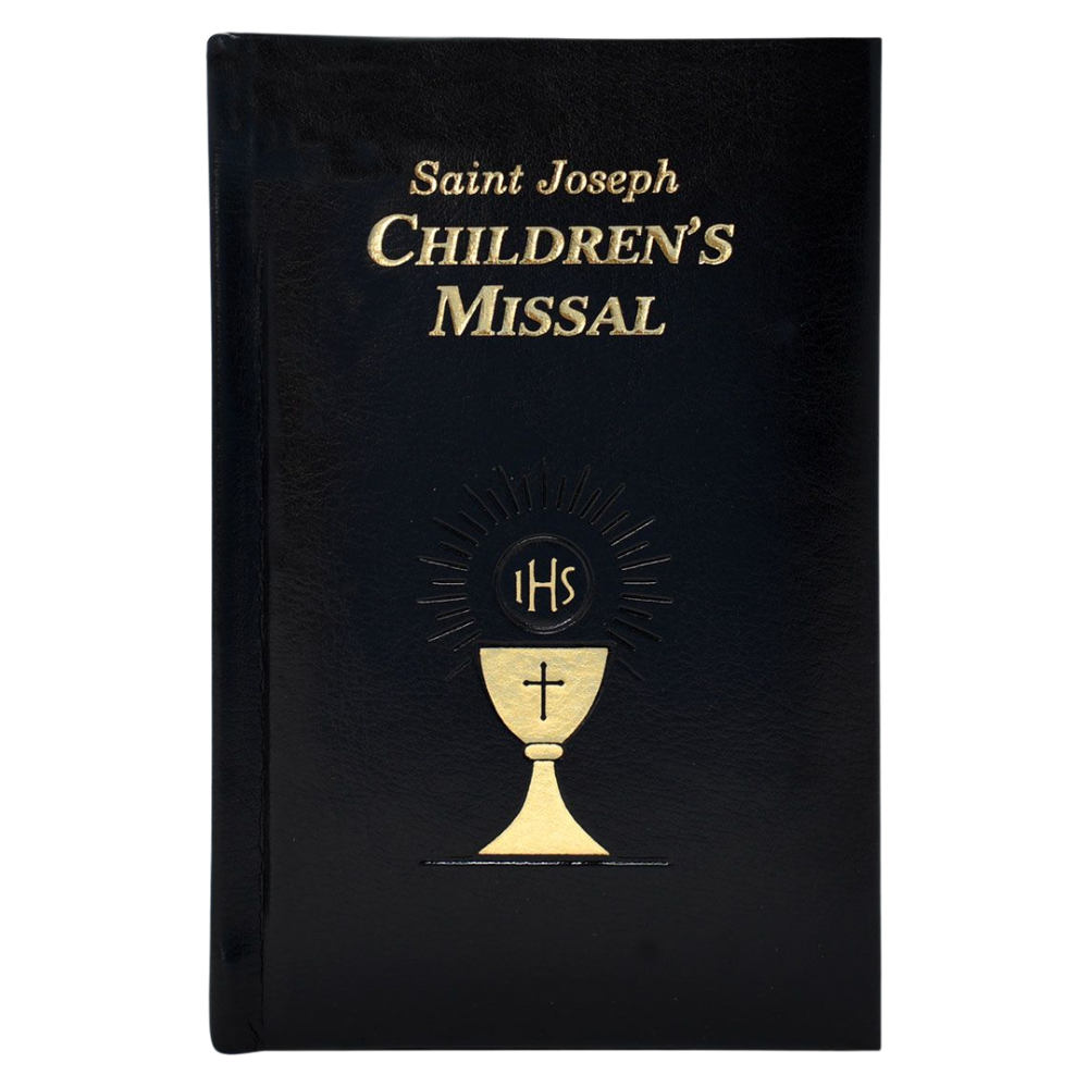 Saint Joseph Children's Missal Black: Dura-Lux 806/19B