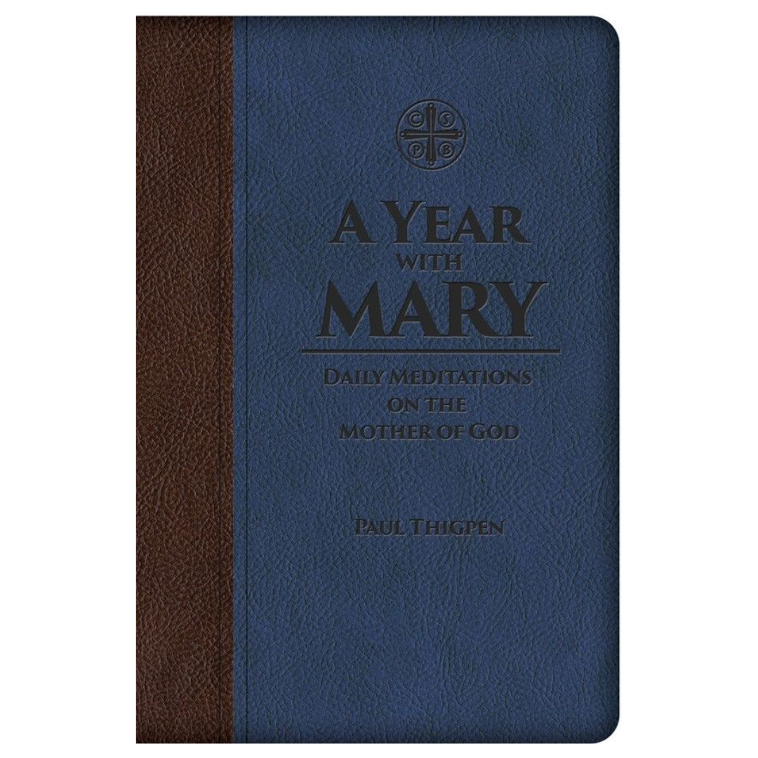 A Year with Mary (Premium Ultrasoft Cover Edition)