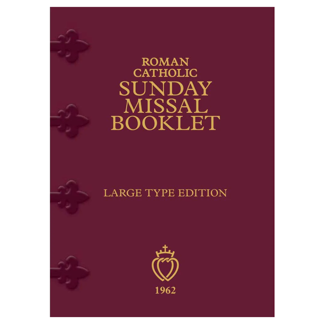 Sunday Missal Booklet - Large Print