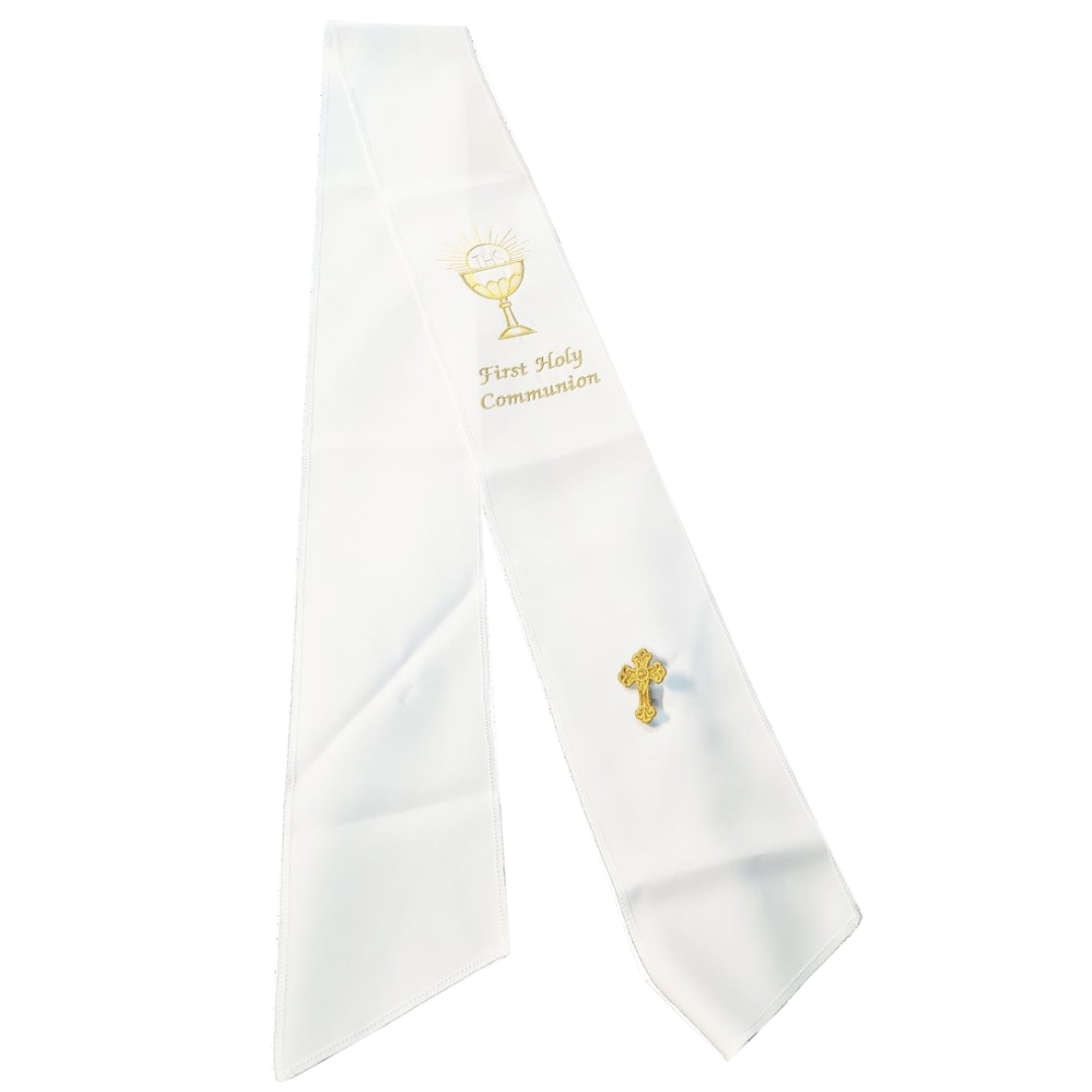 First Holy Communion Stole for Children – 150cm Length