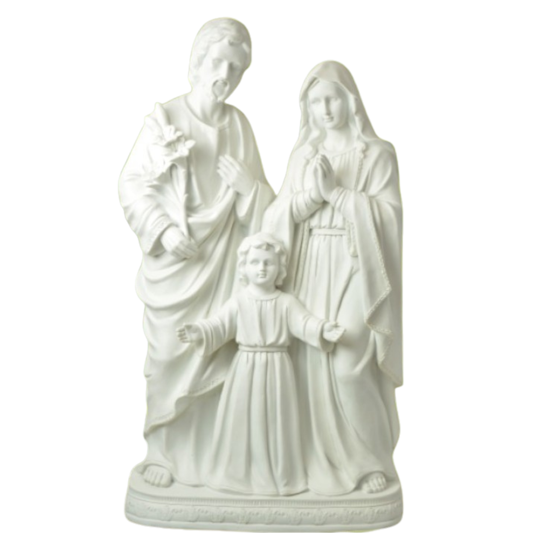 Holy Family White -Large Garden Statue - 102cm