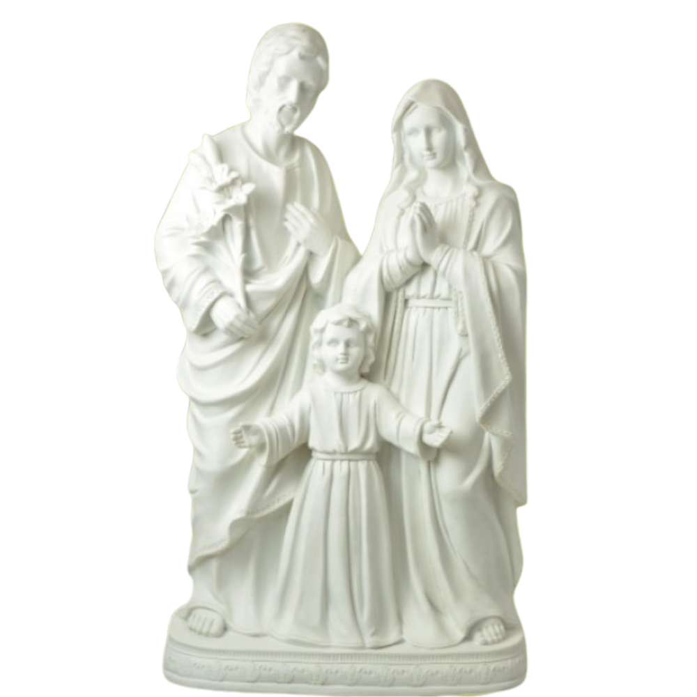 Holy Family White -Large Garden Statue - 102cm