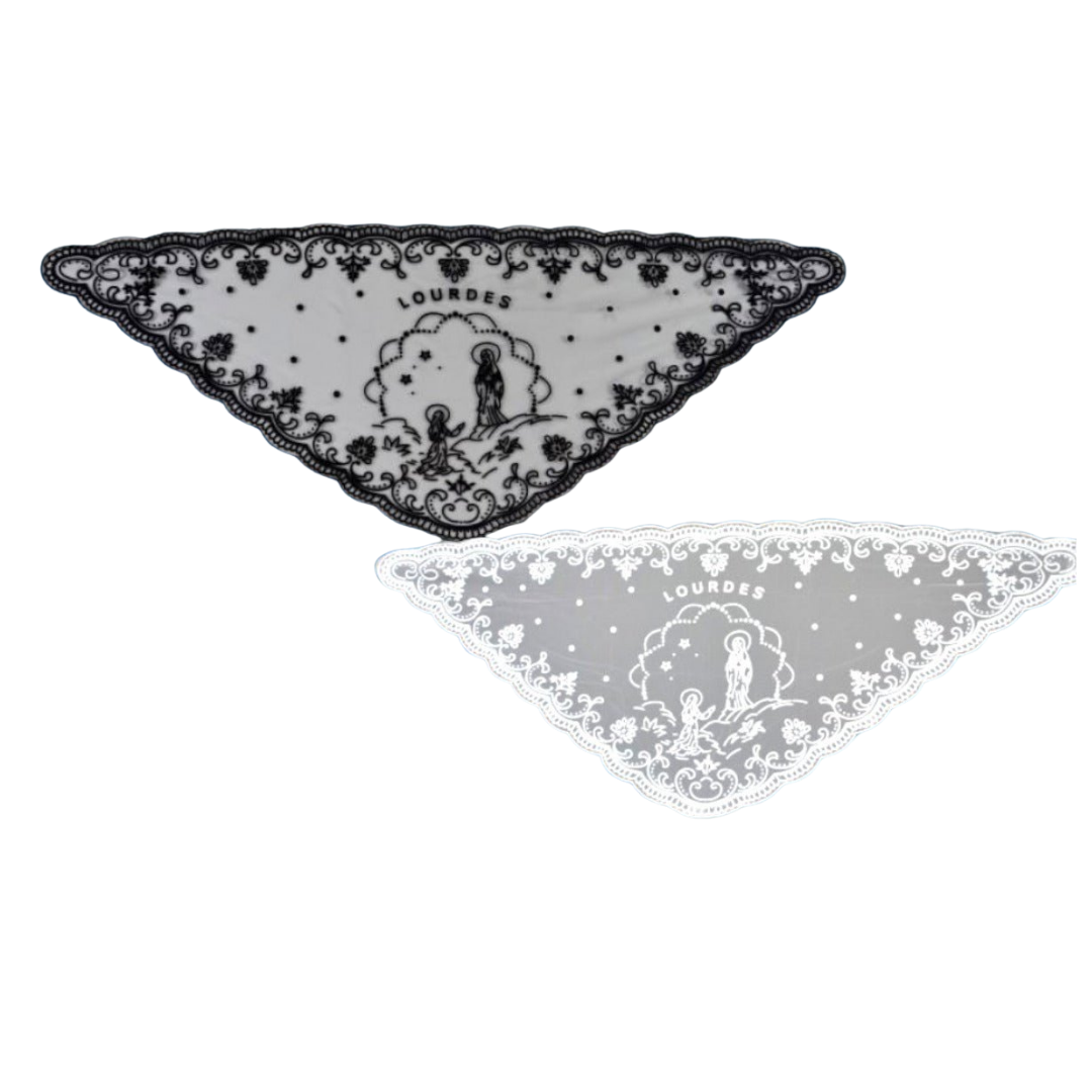 Our Lady of Lourdes - Mantilla (2 Colours Available)