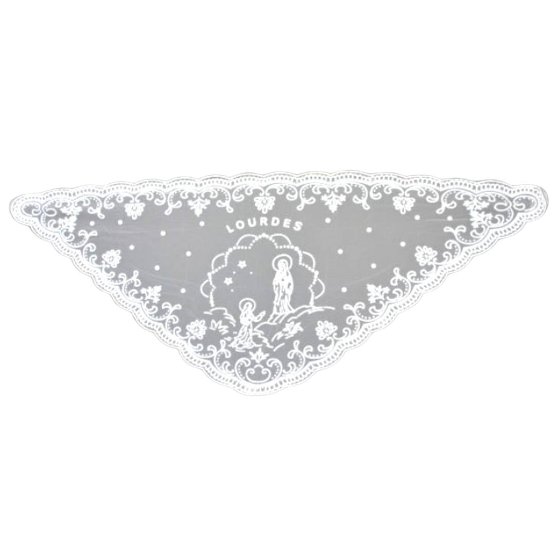 Our Lady of Lourdes - Mantilla (2 Colours Available)