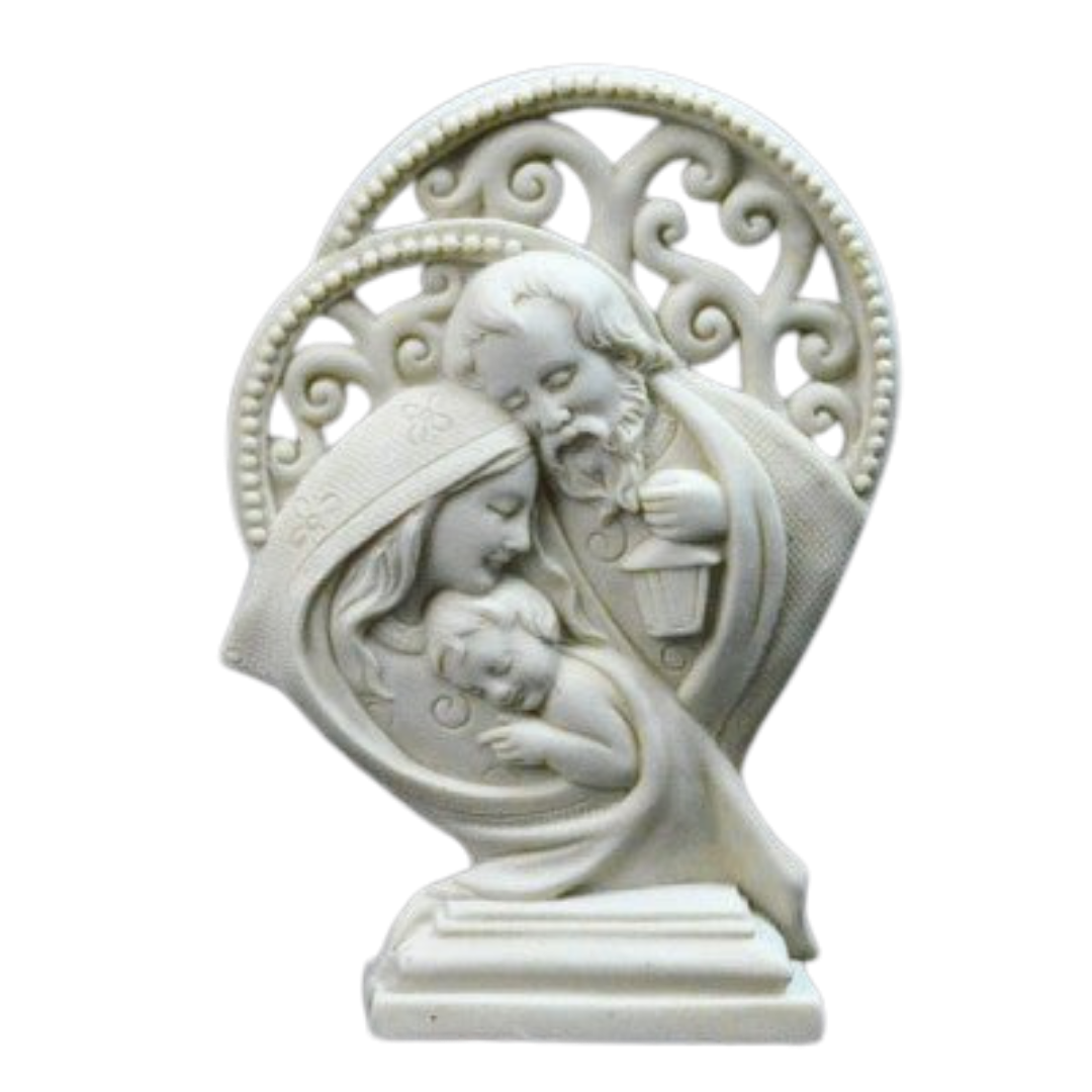 Holy Family Polystone Stand – 12.5cm