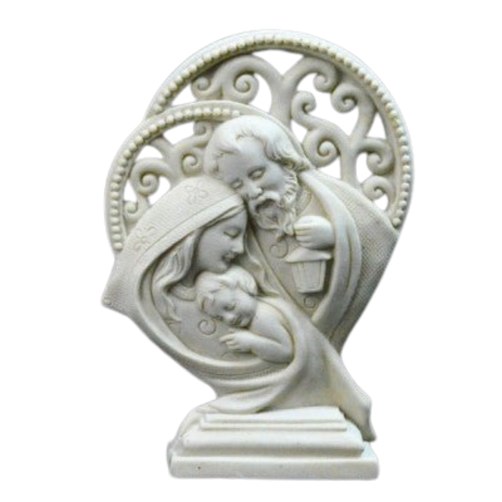 Holy Family Polystone Stand – 12.5cm