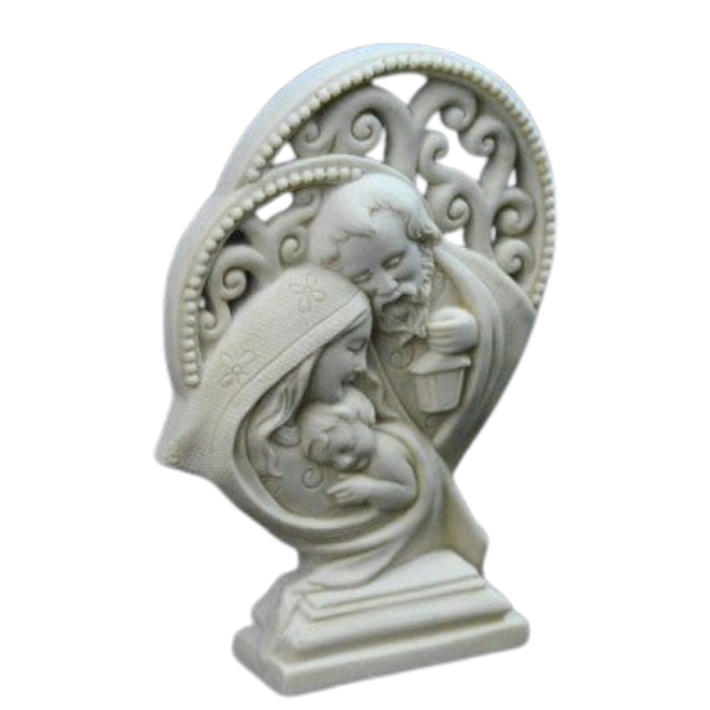 Holy Family Polystone Stand – 12.5cm