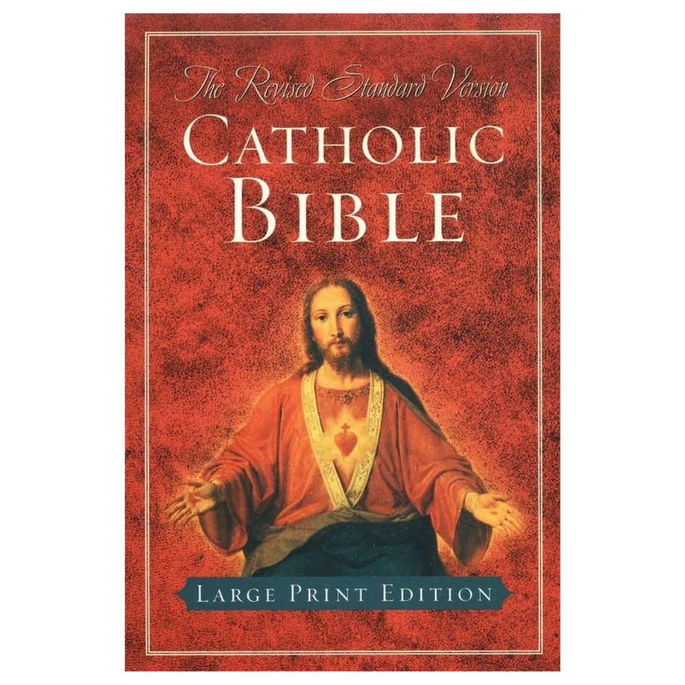 RSV Catholic Bible, Large Print Edition Indexed (Scepter)