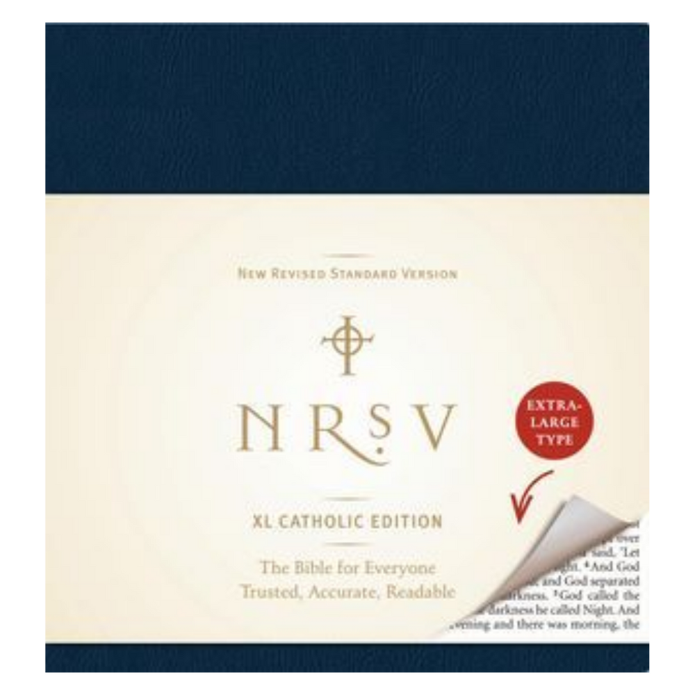 NRSV XL Catholic Edition (Navy) Bible Large Print