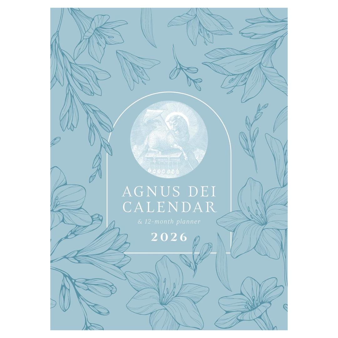 2026 Agnus Dei Calendar and 12-month Planner