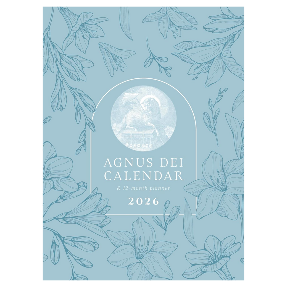 2026 Agnus Dei Calendar and 12-month Planner