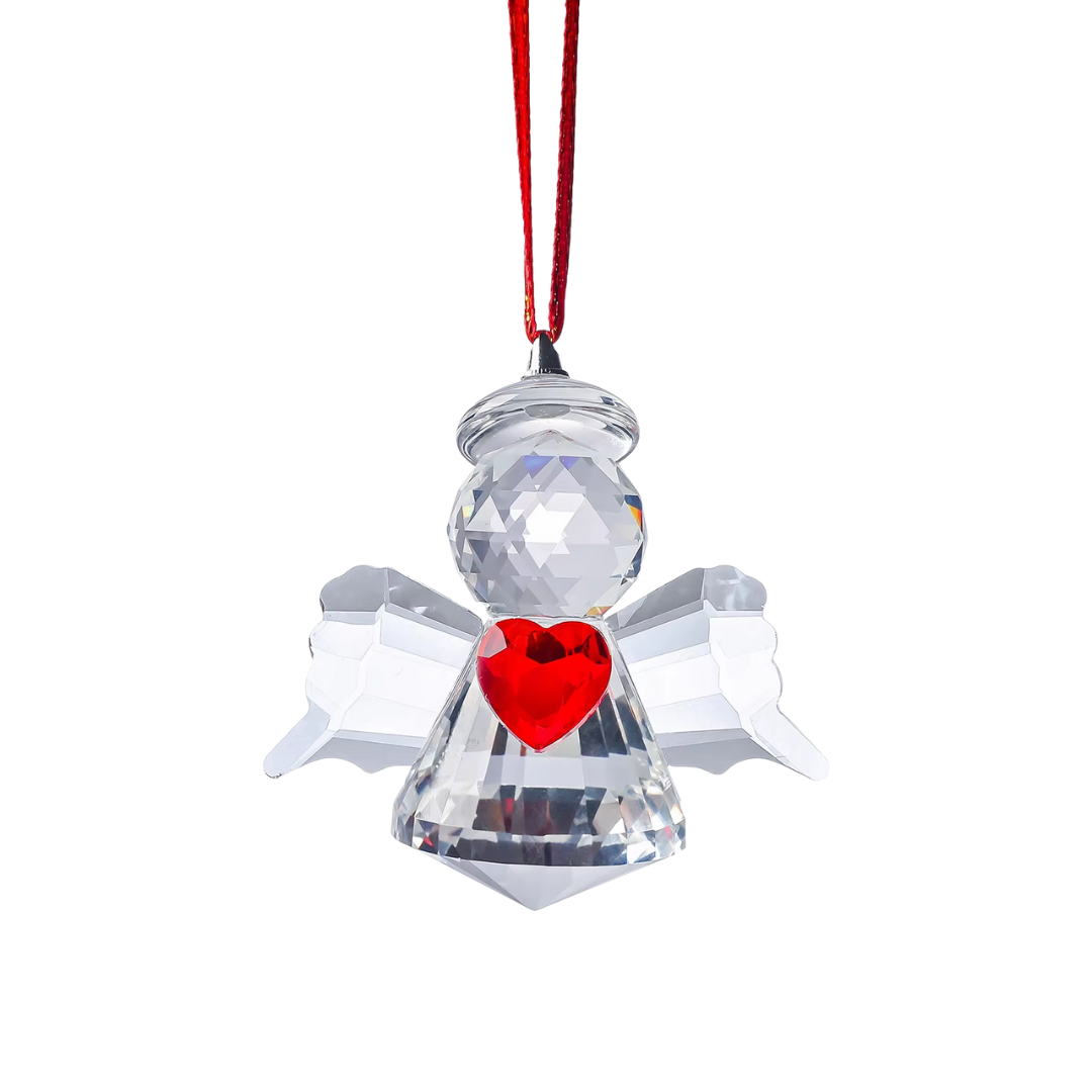 Crystal Angel Hanging Ornament Figurine - 3 Styles