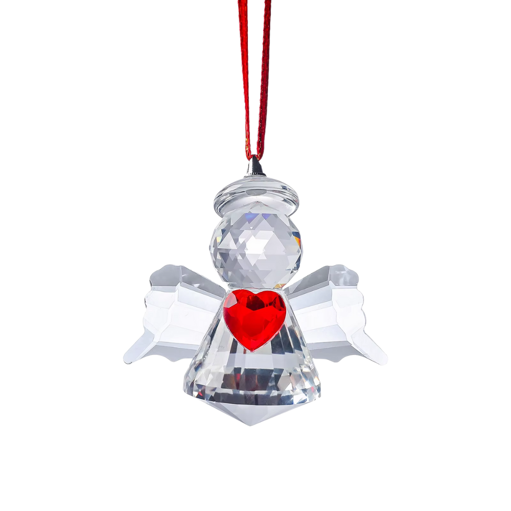 Crystal Angel Hanging Ornament Figurine - 3 Styles