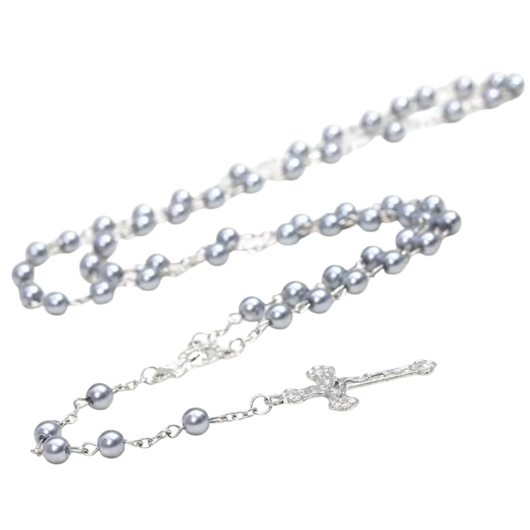 Catholic Rosary with Crucifix – Pack of 10 (Available in 3 Colours)