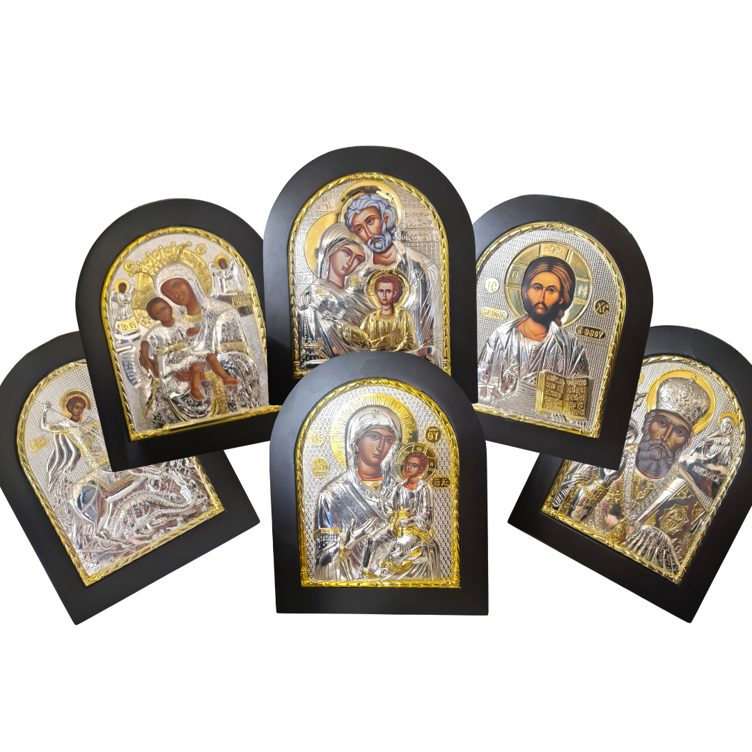 Orthodox Icons Table Plaques (6 Styles Available)