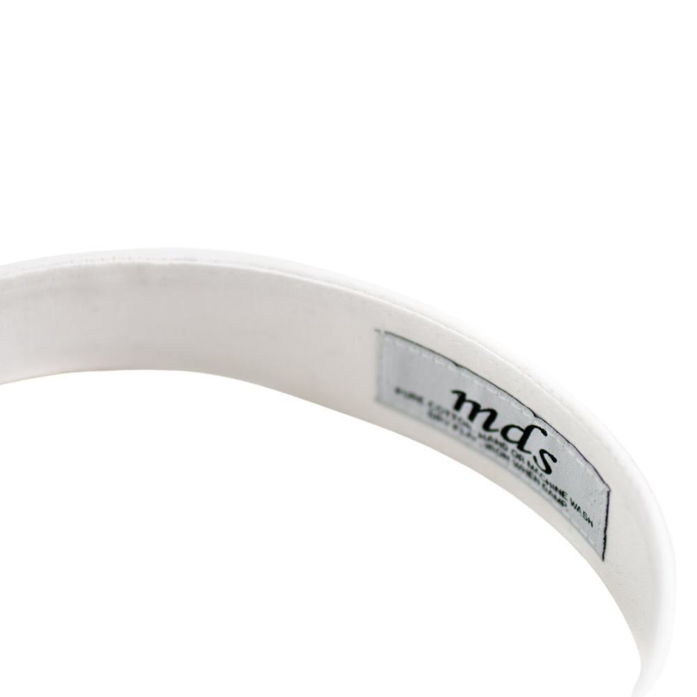 Linen Neckband Fabric Collar – Handmade (3.8 cm Height)