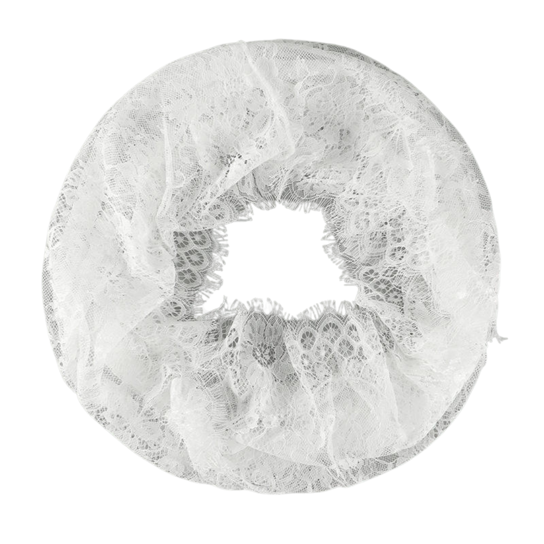 Spanish Lace Mantilla Veil - Black or White (56 x 77 cm)