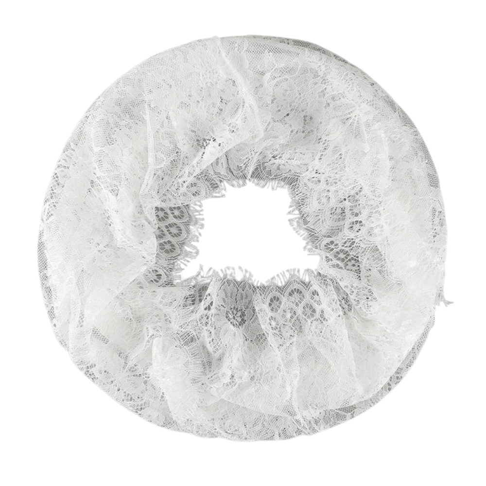 Spanish Lace Mantilla Veil - Black or White (56 x 77 cm)