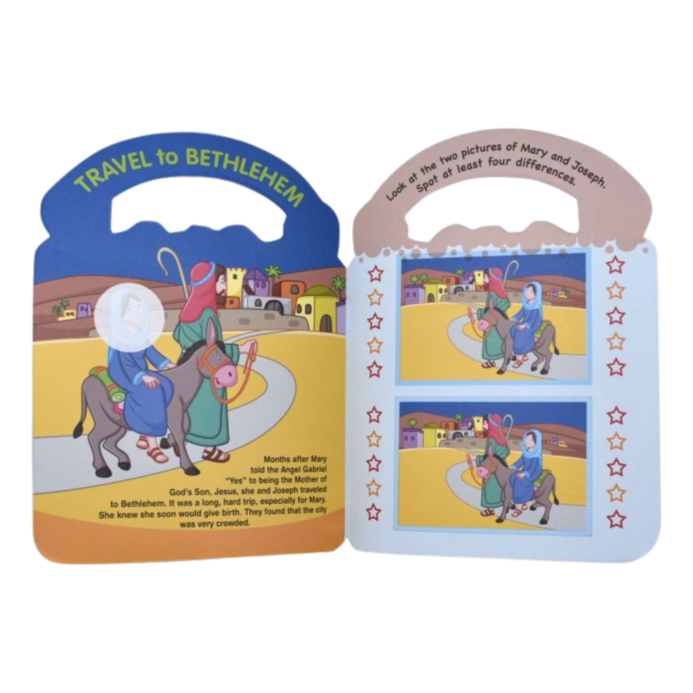 Catholic Activity & Sticker Book About Christmas