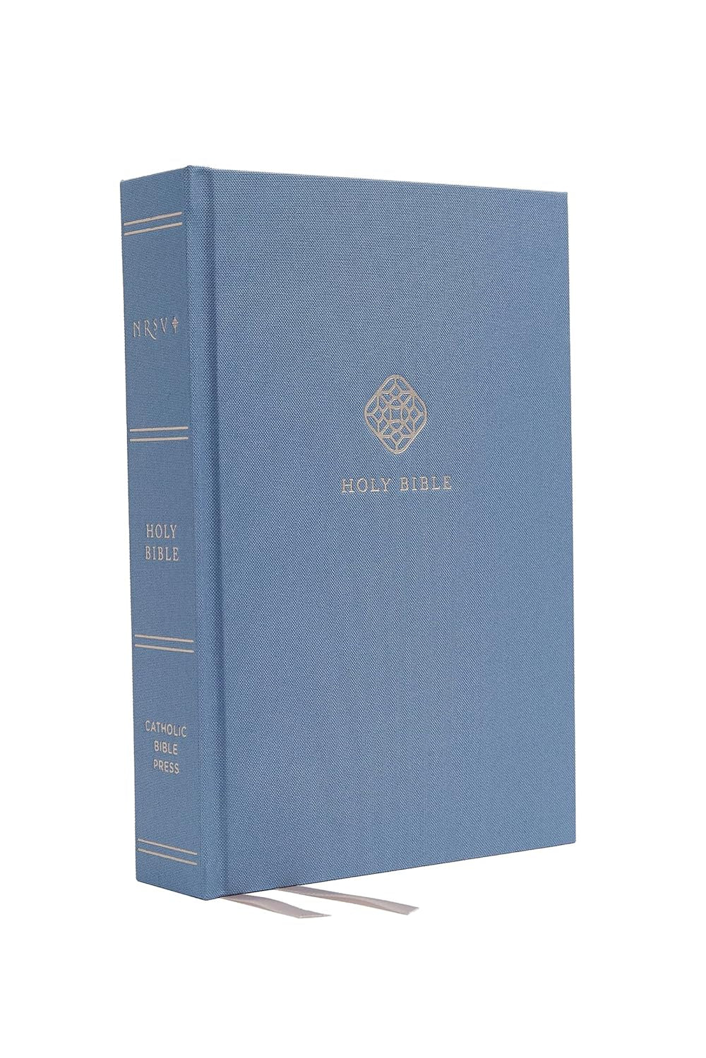 NRSV, Catholic Bible, Journal Edition, Cloth over Board, Blue, Comfort Print: Holy Bible