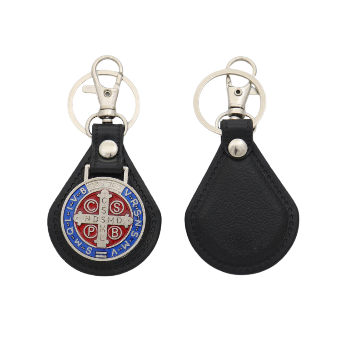 Catholic St. Benedict Keychain