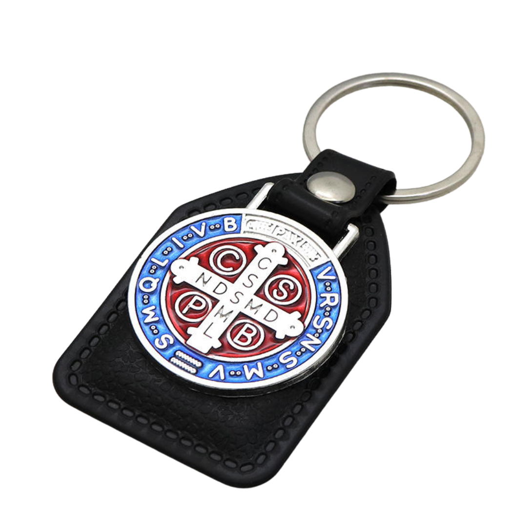 Catholic St. Benedict Keychain