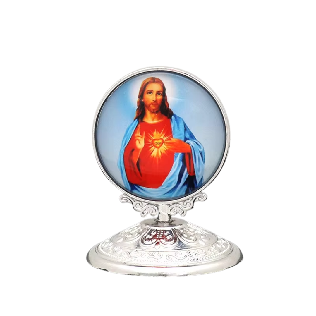 Sacred Heart Mini Statues – Jesus and Mary