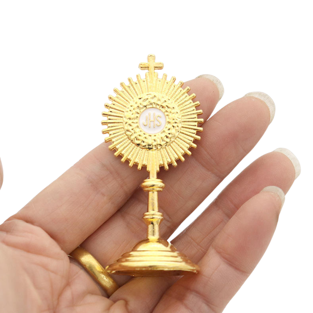 Miniature Gold Monstrance