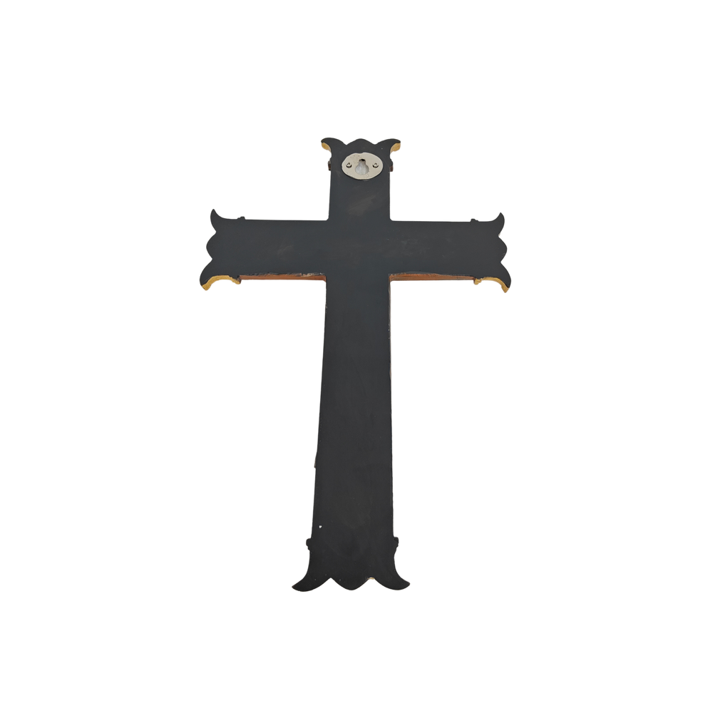 Crucifixion Ornamental Statue Figurine - Hand Painted Resin - Large (26cm)