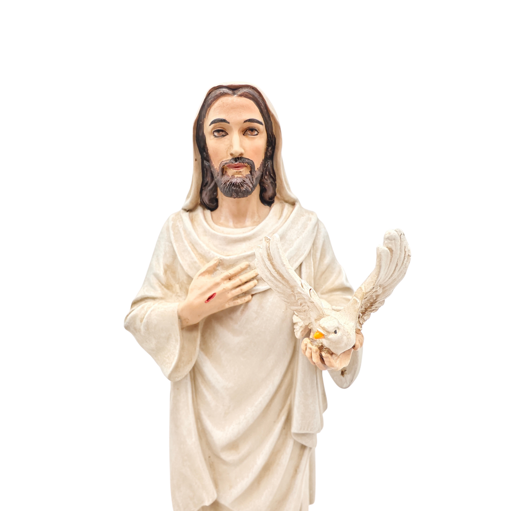 The Holy Spirit Ornamental Statue Figurine - Hand Painted Resin - Large (22cm)