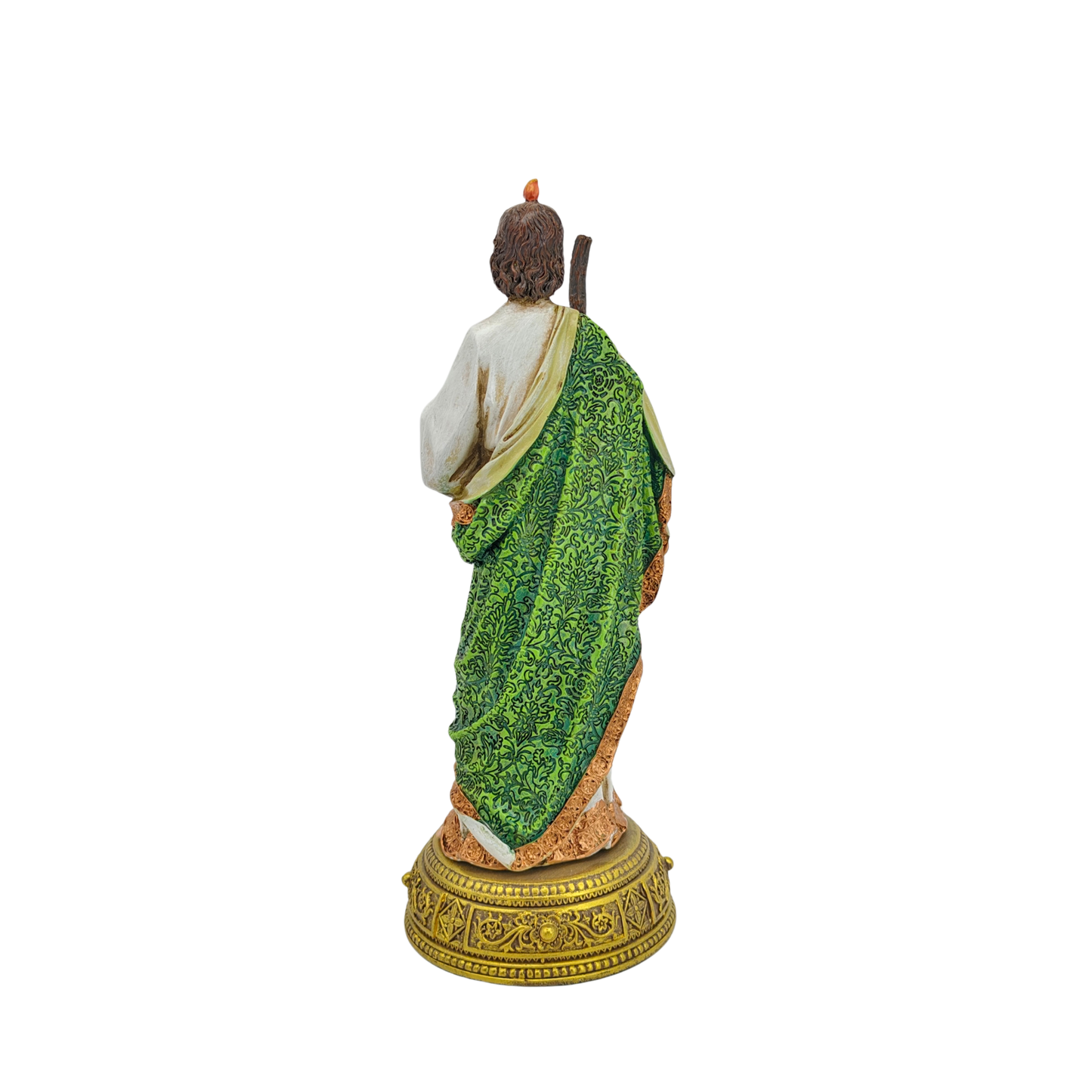 St Jude Ornamental Statue Figurine - Hand Painted Resin - Large (27cm)