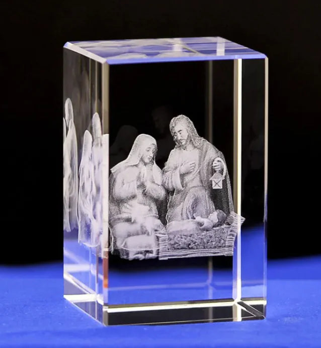 Catholic Gift Ornaments 3D Crystal