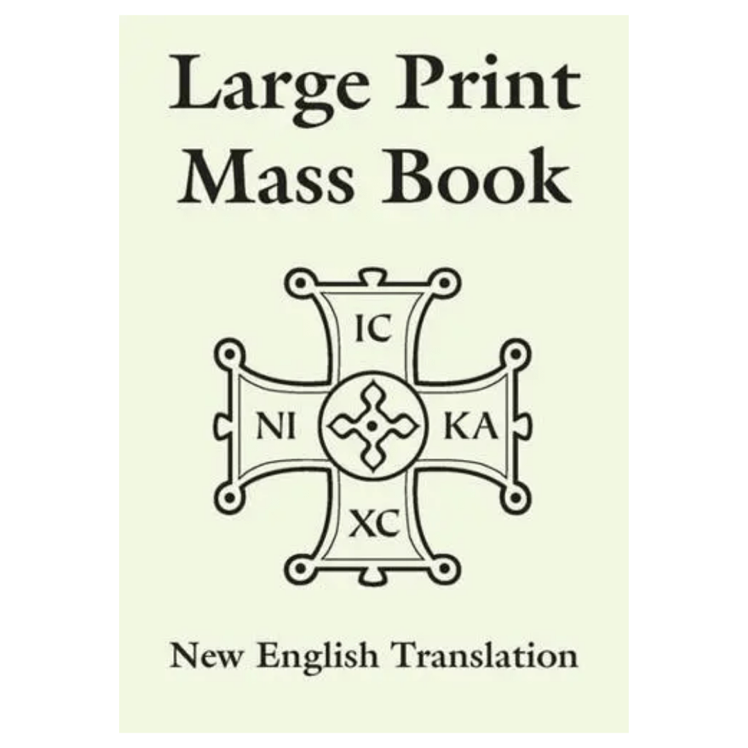 Large Print Mass Book (New English Translation)