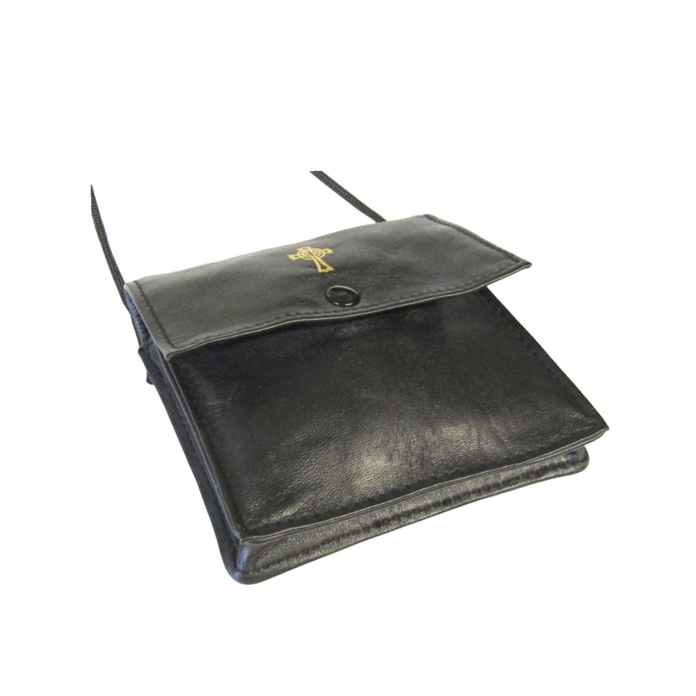 Leather Hospital Burse — Pyx Case - JMJ Catholic Productsvariant