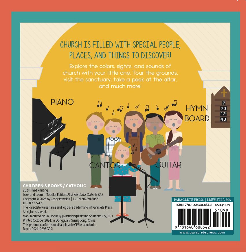Look and Learn — Toddler Edition: First Words for Catholic Kids - JMJ Catholic Productsvariant