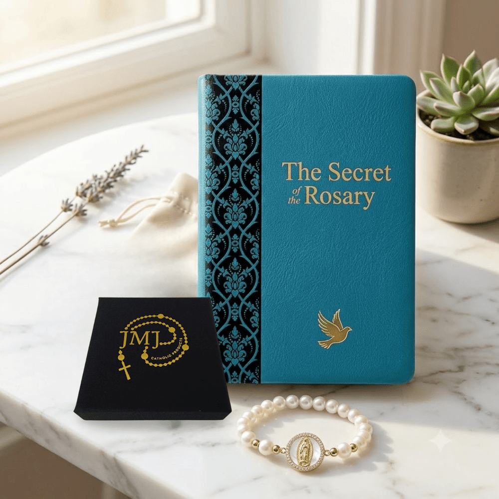 Luxury Godmother Heirloom Gift Set - JMJ Catholic Productsvariant
