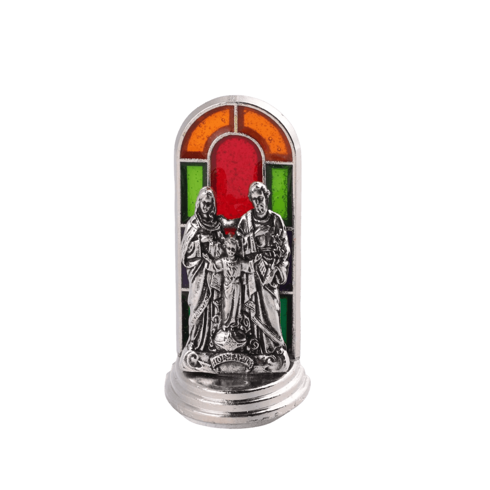 Miniature Stained Glass Religious Statues - 6 Styles available - JMJ Catholic Productsvariant