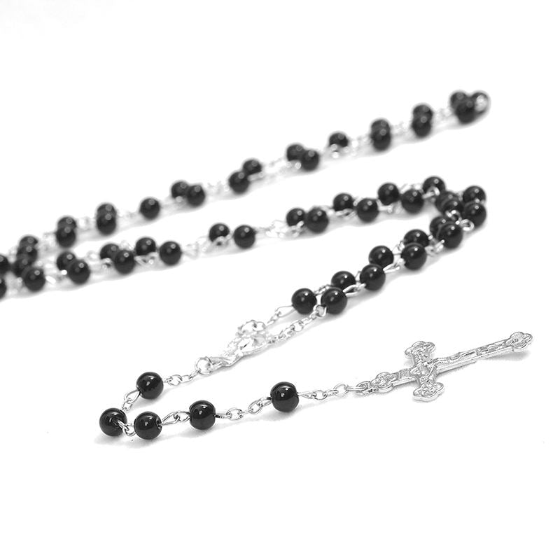 Multi-Colour Rosary with Crucifix - Available in 7 Colours - JMJ Catholic Productsvariant