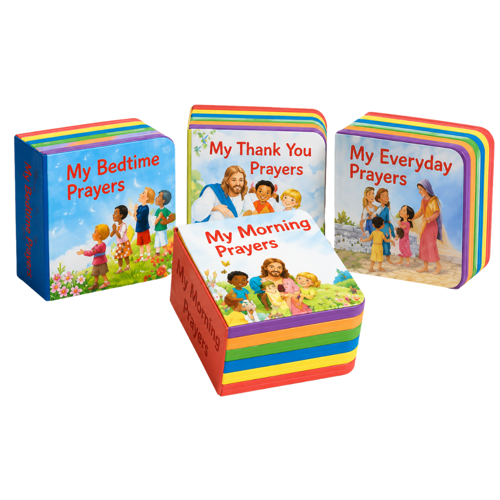 My Catholic Prayer Treasury - Set of 4 Books - JMJ Catholic Productsvariant