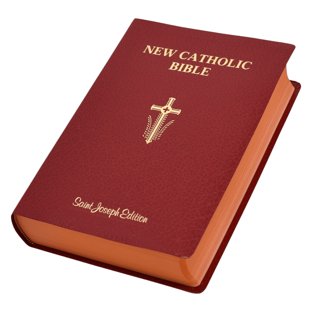 New Catholic Bible St Joseph Giant Type - Leatherette (Large Print) - JMJ Catholic Productsvariant