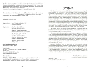 New Community Bible Catholic Standard Edition - image 2